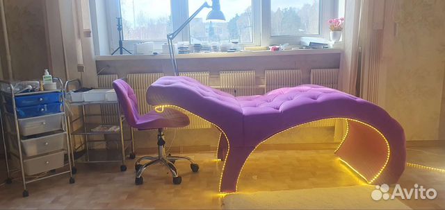 Комплект Кушетка +стул+ 2столика