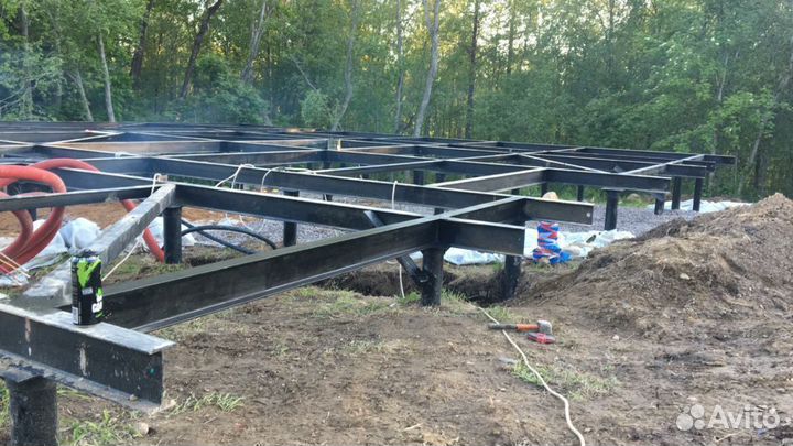 Винтовой фундамент