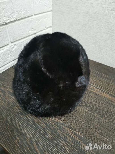 Берет мужской норковый