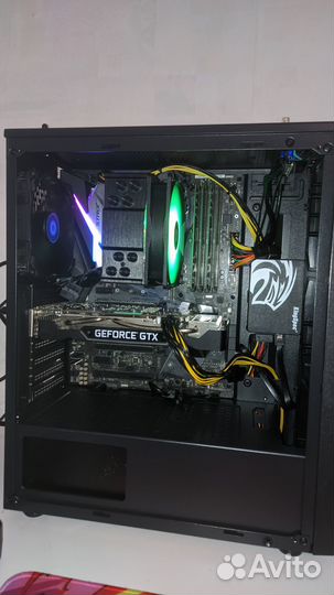 Игровой пк i7 7700k/gtx1660ti/16 gb