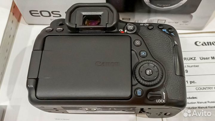 Фотоаппарат Canon EOS 80D Body