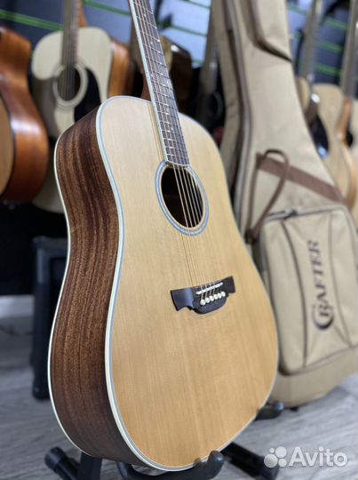 Crafter D-7/NC Акустическая гитара массив (новая)
