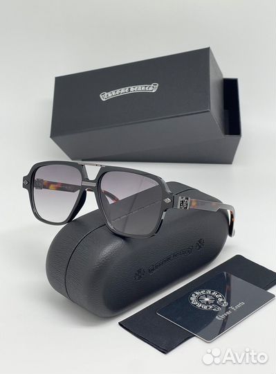 Солнцезащитные/имиджевые очки chrome hearts
