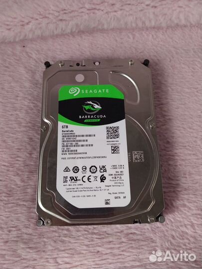 HDD Seageate Barracuda 6Tb