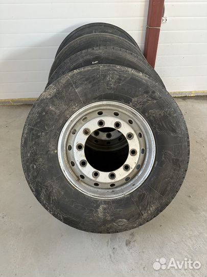 Колеса 385 65 22 5 бу в сборе