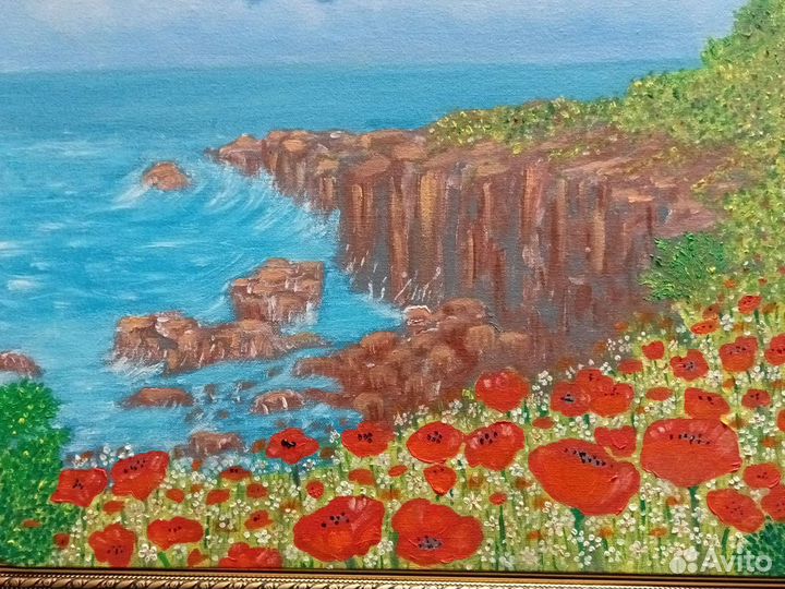 Картина маслом на холсте большая