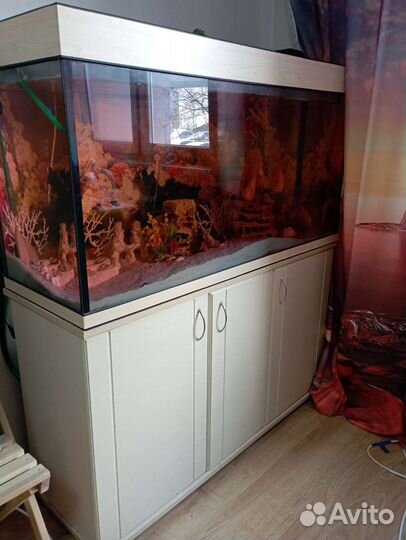 Аквариум с тумбой 300 литров