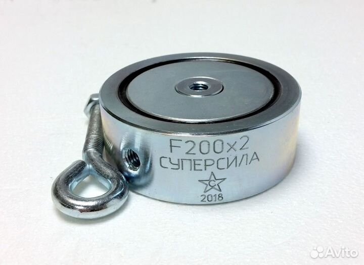 Поисковый магнит Суперсила F200x2