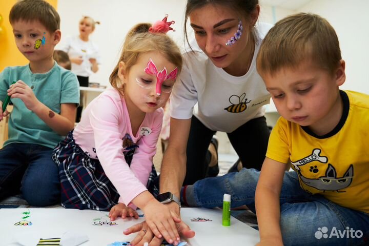 Частный детский сад неполного дня для детей 3-6 л