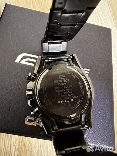 Часы casio edifice eqb 1000