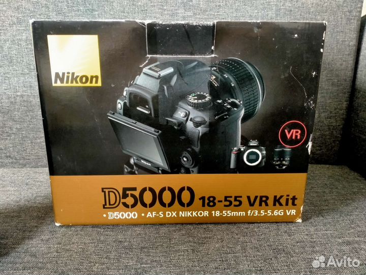 Зеркальный фотоаппарат nikon D 5000