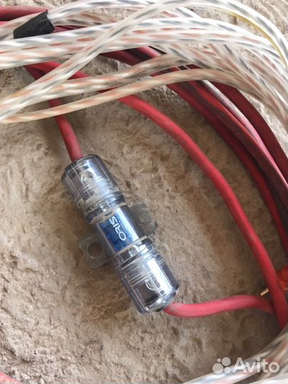 Провода для подключения сабвуфера