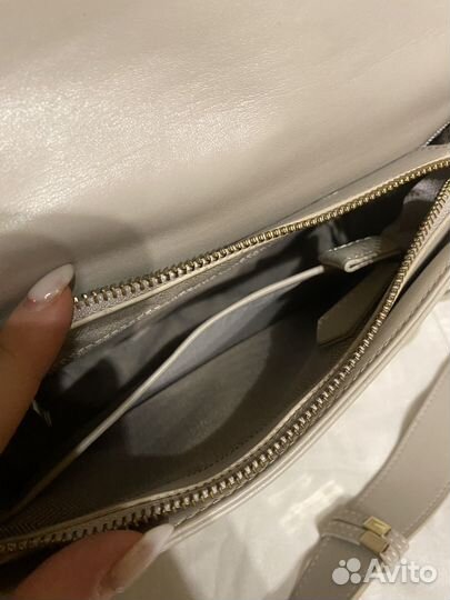 Сумка бежевая