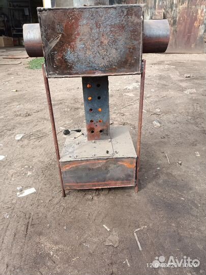 Буржуйка на отработанном масле