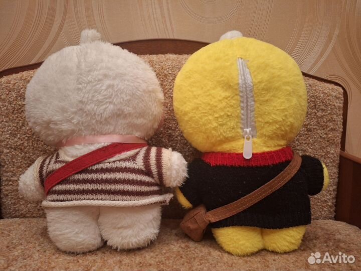 Мягкая игрушкя уточка lalafanfan (лалафанфан)