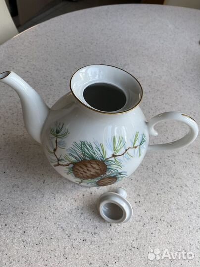Чайник заварочный фарфоровый СССР