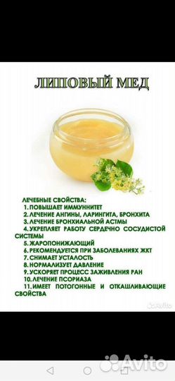 Мед Башкирский натуральный 100