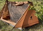 Треккинговая палатка лёгкая 1,5 кг бездуговая