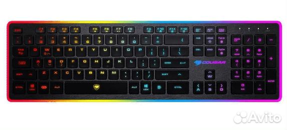 Игровая клавиатура cougar Vantar Black
