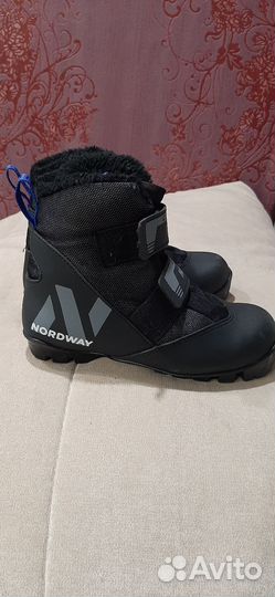 Лыжные ботинки р.34