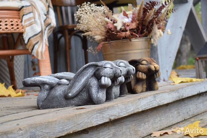 Садовая фигура заяц, кролик