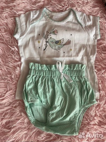 Комплект шорты и футболка для девочки