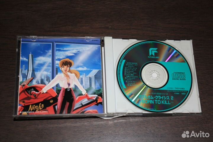 Bubblegum Crisis CD саундтрек orig japan полн комп