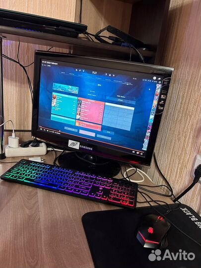 Игровой ноутбук asus + периферия