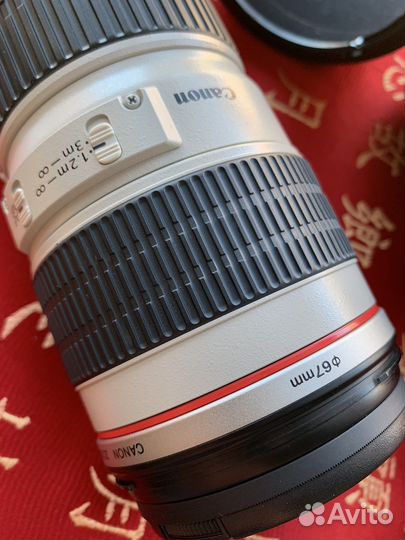 Объектив canon EF 70-200 mm 1:4 L