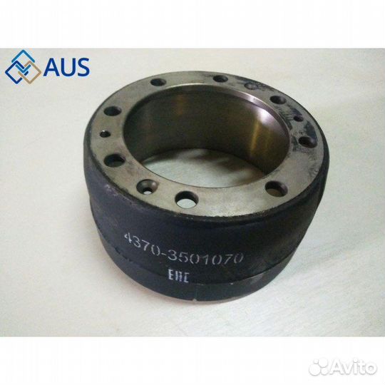 Барабан тормозной маз-4370 передний (8 отверстий)