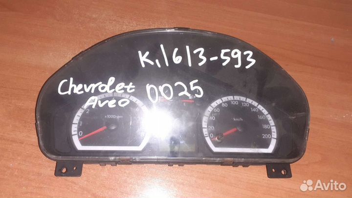 Приборная панель aveo т250