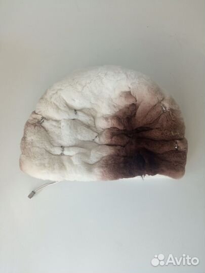 Шапка из меха кролика рекс