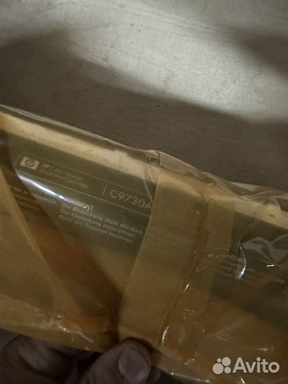 Тонер-картридж HP 645a-вскрыты