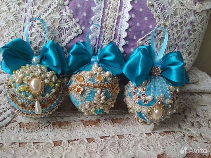 Новогодние игрушки ручной работы