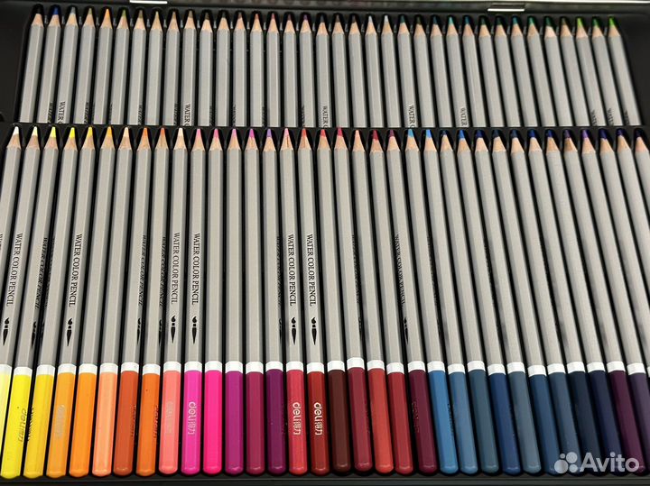 Карандаши акварельные цветные 72 шт (новые)
