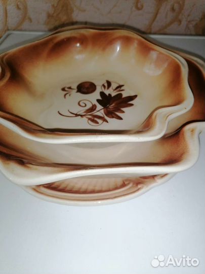 Набор салатников фарфор СССР