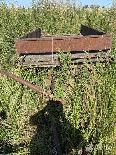 Прицеп (телега) с транспортером для трактора