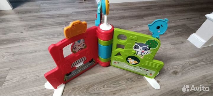 Игрушка Fisher Price Книга познавательная поездка