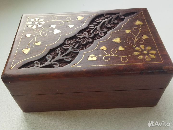 Шкатулка деревянная СССР 4 шт