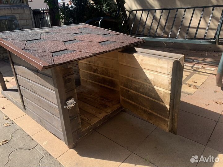 Будка для собаки утепленная