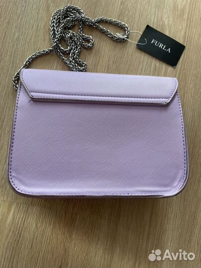 Сумка новая Furla сиреневая с биркой