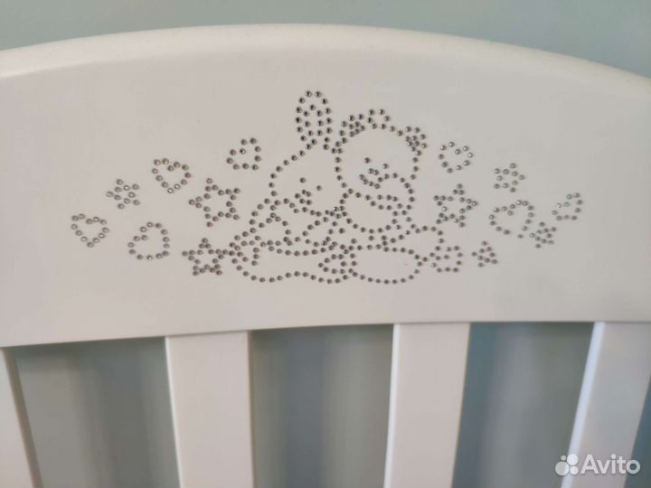 Детская кроватка Baby Italya Andrea lux с матрасом