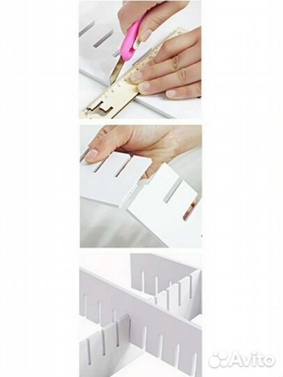 Разделители для ящика 6 штук