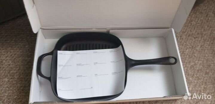 Чугунная сковорода гриль IKEA