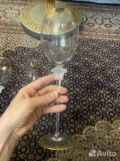 Бокалы для красного вина Rosenthal Versace Золотая