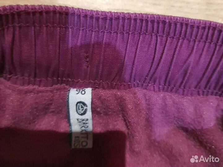 Брюки теплые на девочку 98