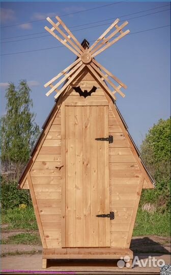 Уличный туалет с установкой