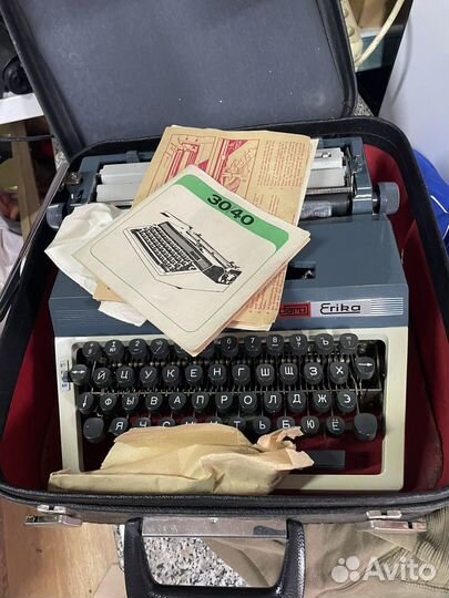 Печатная машинка erika