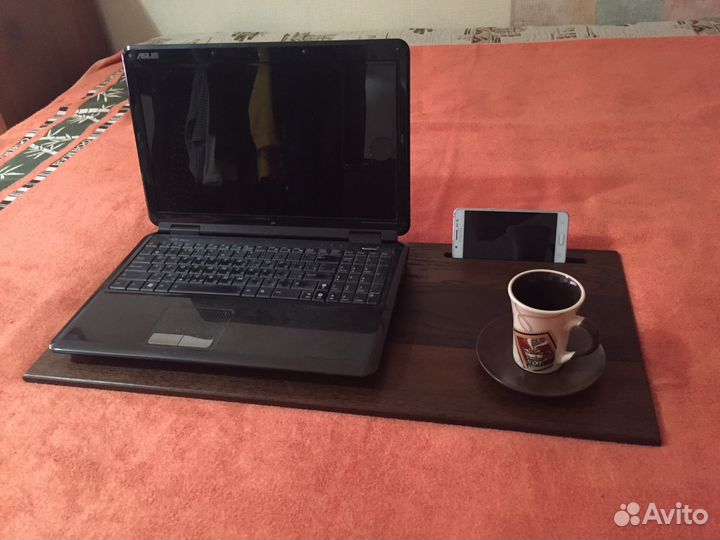 Подставки для ноутбука из дуба и клена loft