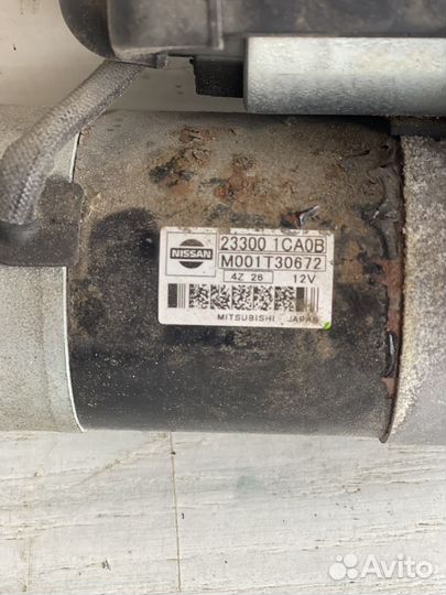 Nissan Patrol Y62 Стартер